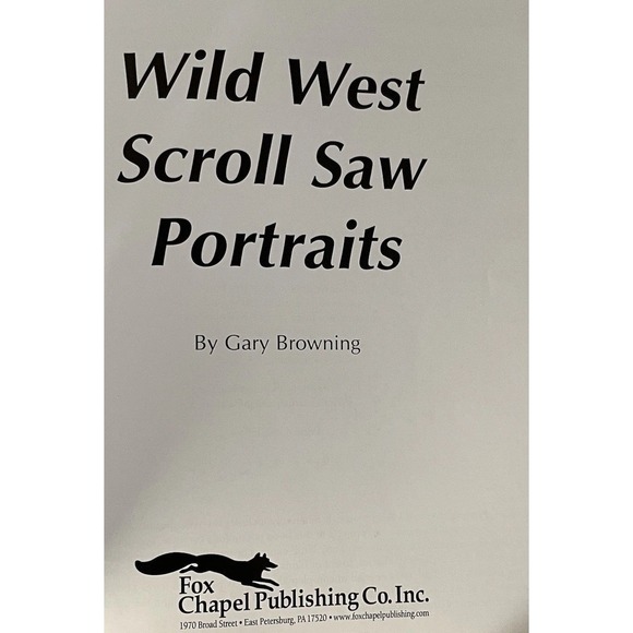 Wild West Scroll Saw Portraits: Over 50 Patterns for Native Americans,...‎ - Picture 7 of 8